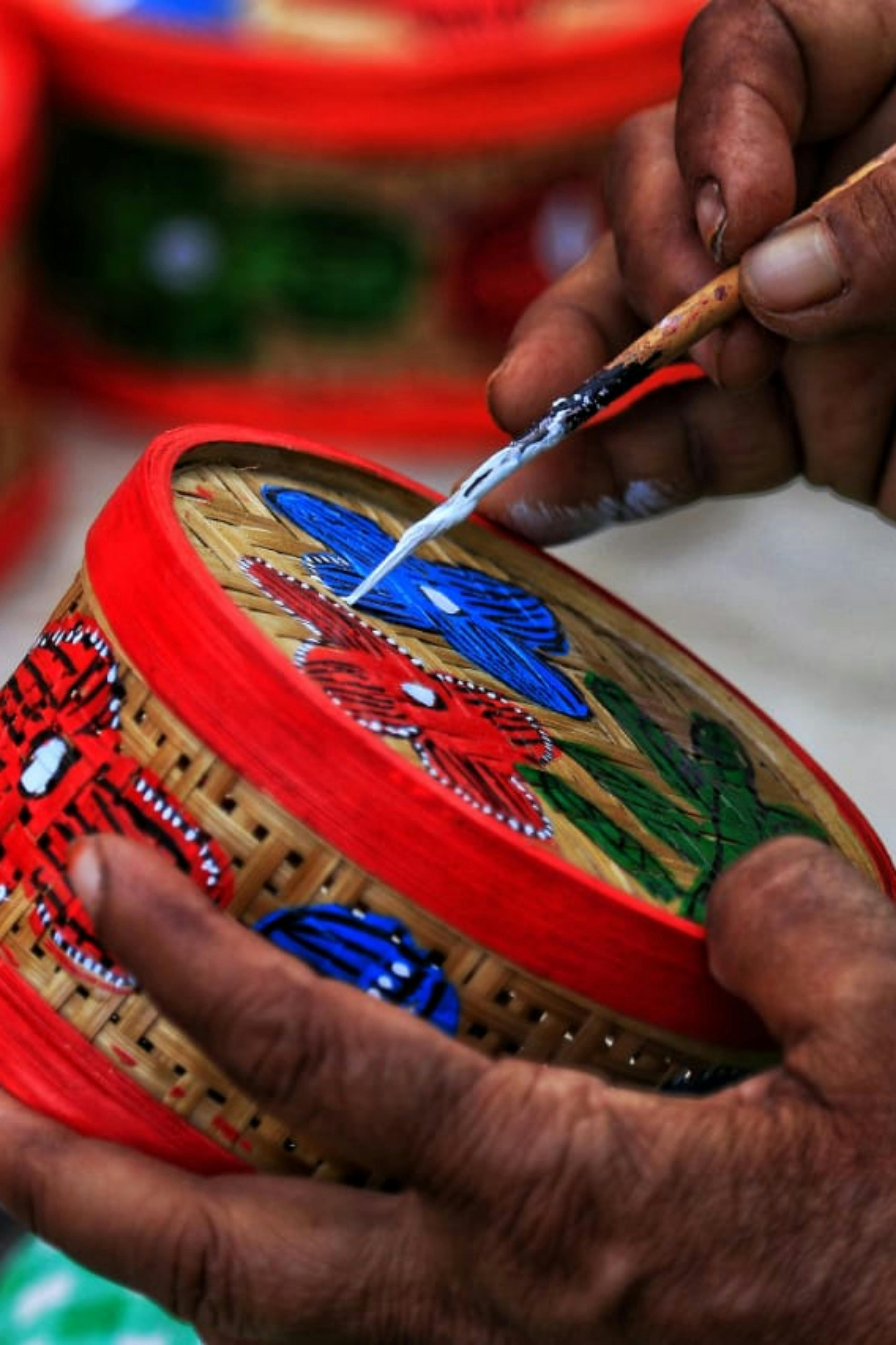 Custom bamboo gift set with engraving